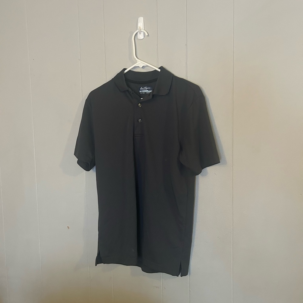Ben Hogan Performance Polo Shirt Men’s Small Black Short Sleeve top